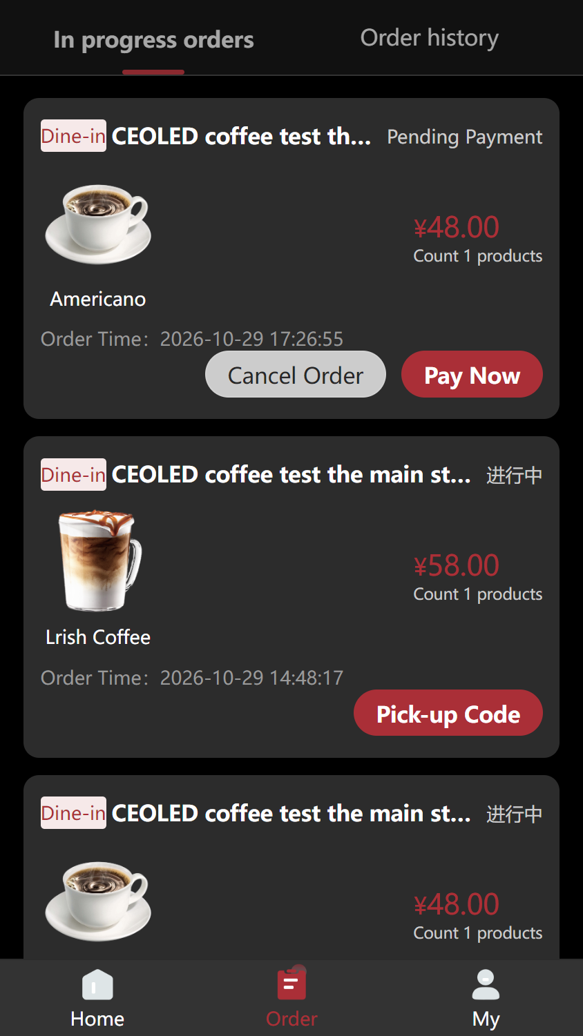 Orders（英文）